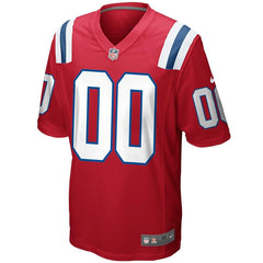 Men's New England Patriots Customized Throwback Game Jersey 2019