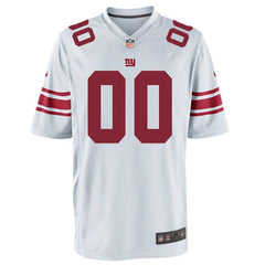 Men's New York Giants Customized Game White Jersey 2019