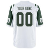 Image of Men's New York Jets Customized Game White Jersey 2019