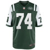 Image of Men's New York Jets Nick Mangold Team Color Game Jersey- 2019