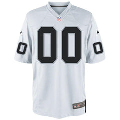 Men's Oakland Raiders Customized Game White Jersey 2019