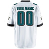 Image of Men's Philadelphia Eagles Customized Game White Jersey 2019