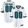 Image of Men's Philadelphia Eagles Customized Game White Jersey 2019