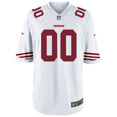 Men's San Francisco 49ers Customized Game White Jersey 2019