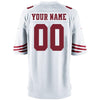 Image of Men's San Francisco 49ers Customized Game White Jersey 2019