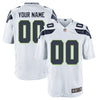 Image of Men's Seattle Seahawks Customized Game White Jersey 2019