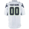 Image of Men's Seattle Seahawks Customized Game White Jersey 2019