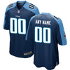 Image of Men's Tennessee Titans Navy Custom Game Jersey 2019