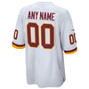 Image of Men's Washington Redskins Customized Game White Jersey 2019