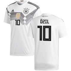 Mesut Özil Germany National Team Home Replica Player Jersey – White 2019