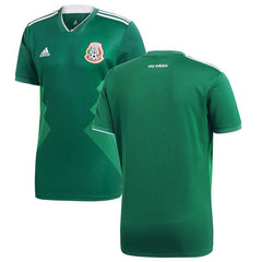 Mexico National Team Youth Home Replica Blank Jersey - Green 2019