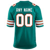 Image of Miami Dolphins Customized Throwback Jersey - Aqua 2019