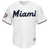 Image of Miami Marlins Majestic 2019 Jackie Robinson Day Official Cool Base Jersey – White 2019