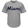 Image of Miami Marlins Majestic 2019 Official Cool Base Jersey - Gray 2019