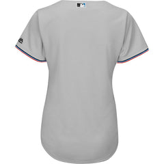 Miami Marlins Majestic Women's Road Team Cool Base Jersey - Gray 2019