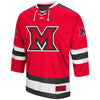 Image of Miami University RedHawks Colosseum Athletic Machine Hockey Sweater Jersey – Red 2019