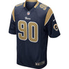 Image of Michael Brockers Los Angeles Rams Youth Game Jersey - Navy 2019