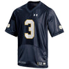 Image of Michael Floyd Notre Dame Fighting Irish Under Armour Youth Replica Jersey - Navy 2019