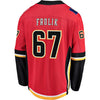 Image of Michael Frolik Calgary Flames Breakaway Player Jersey – Red 2019