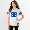 Image of Michael Irvin Dallas Cowboys Women's Retired Game Jersey - White 2019