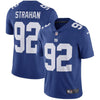 Image of Michael Strahan New York Giants Retired Player Vapor Untouchable Limited Throwback Jersey - Royal 2019
