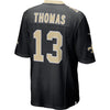 Image of Michael Thomas New Orleans Saints Team Color Game Jersey – Black 2019