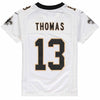 Image of Michael Thomas New Orleans Saints Youth Game Jersey - White 2019