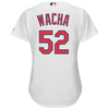 Image of Michael Wacha St. Louis Cardinals Majestic Women's Cool Base Player Jersey - White 2019