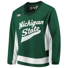 Michigan State Spartans Replica Hockey Jersey – Green 2019