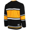 Image of Michigan Tech Huskies Replica Hockey Jersey – Black 2019