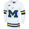 Image of Michigan Wolverines Replica College Hockey Jersey – White 2019