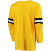 Image of Michigan Wolverines Replica Hockey Jersey - Maize 2019