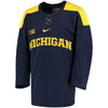 Image of Michigan Wolverines Replica Hockey Jersey - Navy 2019