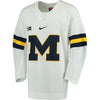 Image of Michigan Wolverines Replica Hockey Jersey - White 2019