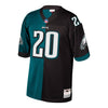 Image of Brian Dawkins Philadelphia Eagles Mitchell &amp; Ness Retired Player Split Replica Jersey – Black/Midnight Green 2019