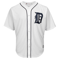 Miguel Cabrera Detroit Tigers Majestic Nickname Cool Base Player Jersey - White 2019