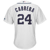Image of Miguel Cabrera Detroit Tigers Majestic Stars &amp; Stripes Cool Base Player Jersey - White 2019