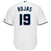 Image of Miguel Rojas Miami Marlins Majestic Home 2019 Cool Base Player Jersey – White 2019