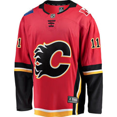 Mikael Backlund Calgary Flames Breakaway Player Jersey – Red 2019