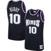 Image of Mike Bibby Sacramento Kings Mitchell &amp; Ness 2001-02 Hardwood Classics Swingman Jersey – Black 2019