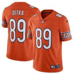 Mike Ditka Chicago Bears Alternate Vapor Untouchable Limited Retired Player Jersey – Orange 2019