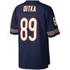 Image of Mike Ditka Chicago Bears Mitchell &amp; Ness Replica Retired Player Jersey - Navy Blue 2019