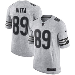 Mike Ditka Chicago Bears Retired Gridiron Gray II Limited Jersey - Gray 2019