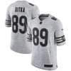 Image of Mike Ditka Chicago Bears Retired Gridiron Gray II Limited Jersey - Gray 2019