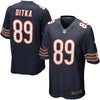 Image of Mike Ditka Chicago Bears Youth Retired Game Jersey - Navy Blue 2019