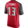 Image of Mike Evans Tampa Bay Buccaneers Youth Team Color Game Jersey - Red 2019