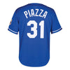 Image of Mike Piazza Los Angeles Dodgers Mitchell &amp; Ness Youth Cooperstown Collection Mesh Batting Practice Jersey – Royal 2019