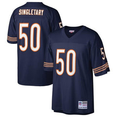 Mike Singletary Chicago Bears Mitchell &amp; Ness Retired Player Replica Jersey - Navy 2019