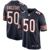 Image of Mike Singletary Chicago Bears Retired Player Game Jersey - Navy 2019