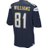 Image of Mike Williams Los Angeles Chargers Game Jersey - Navy 2019